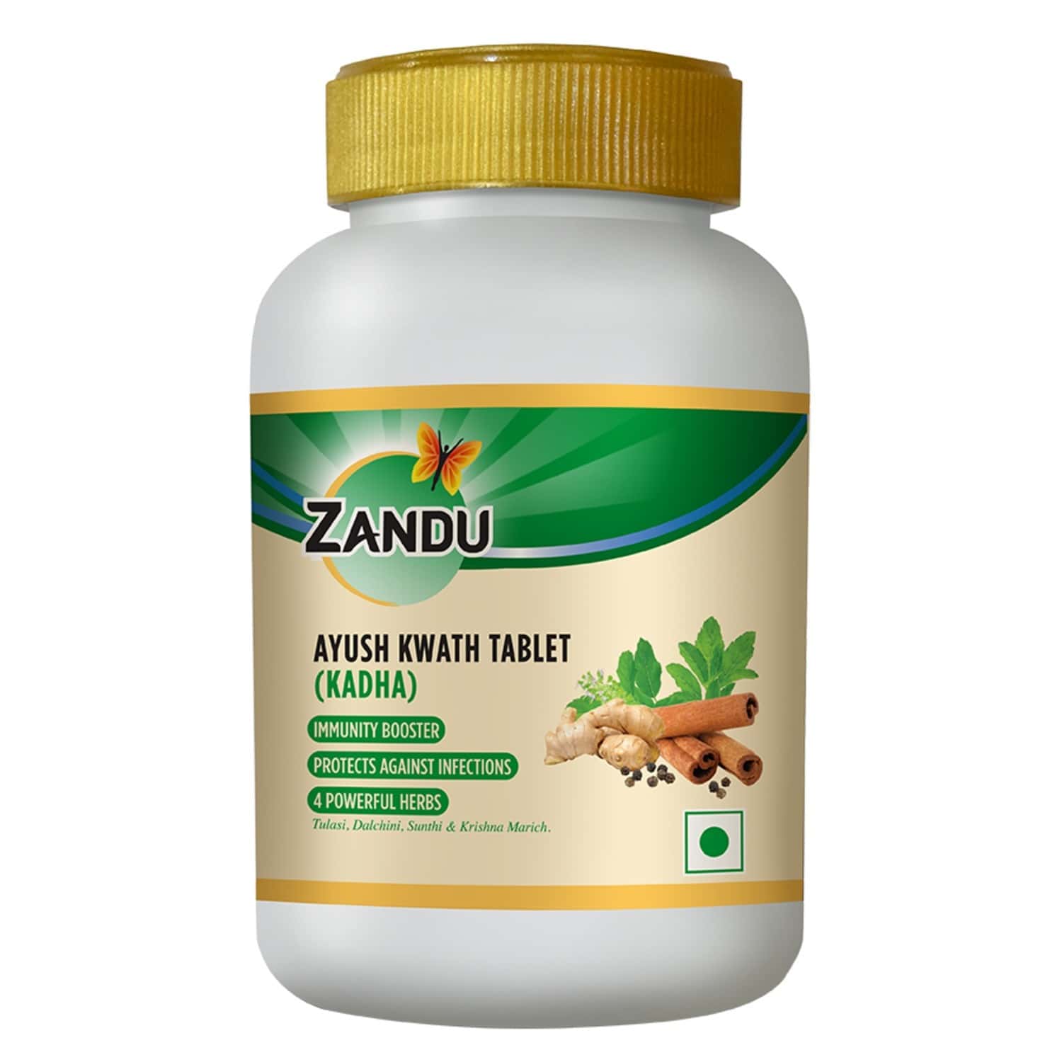 Buy Zandu Ayush Kwath Ayurvedic Immunity Booster 60 Tablets Online