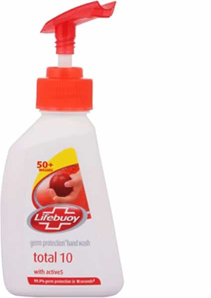 Lifebuoy Total 10 Activ Naturol Germ Protection Handwash Pump - 80 Ml