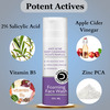Dermistry Salicylic Acid Niacinamide Neem Anti Acne Pimples Oil Removal Exfoliator Body & Face Wash
