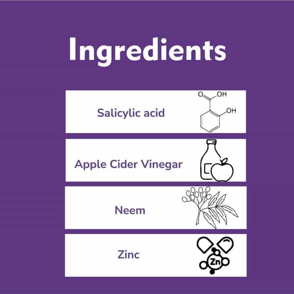 Dermistry Salicylic Acid Niacinamide Neem Anti Acne Pimples Oil Removal Exfoliator Body & Face Wash