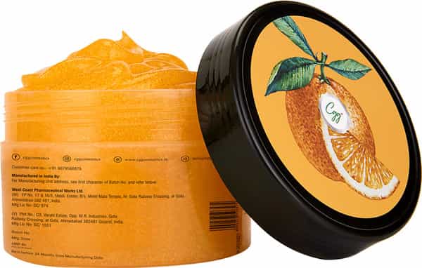 Cgg Cosmetics Vitamin C Gel Exfoliating Body Scrub- 250Gm