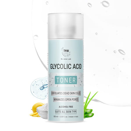 Tnw - The Natural Wash Glycolic Acid Toner | For Exfoliating Dead Skin Cells | Alcohol Free