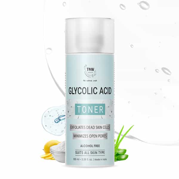 Tnw The Natural Wash Glycolic Acid Toner | For Exfoliating Dead Skin Cells | Alcohol Free