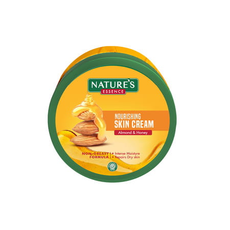 Nature'S Essence Almond & Honey Nourishing Skin Cream | Intense Moisturization & Radiance | 400ml