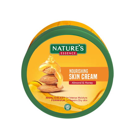Nature'S Essence Almond & Honey Nourishing Skin Cream | Intense Moisturization & Radiance | 400ml