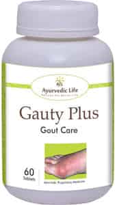 Al-ayurvedic Life Gauty Plus 60 Tablets Uric Acid Support