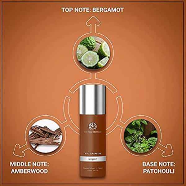 The Man Company Non-Gas Body Perfume Combo Set For Men -Gift Pack For Men - 120Ml*2