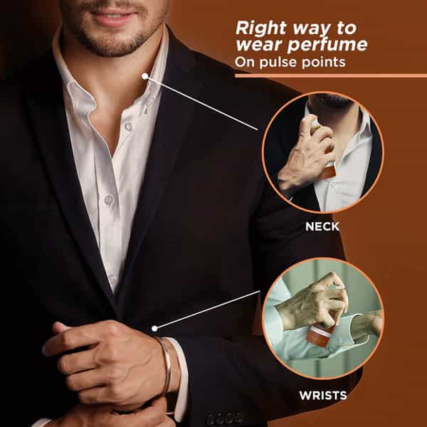 The Man Company Non-Gas Body Perfume Combo Set For Men -Gift Pack For Men - 120Ml*2