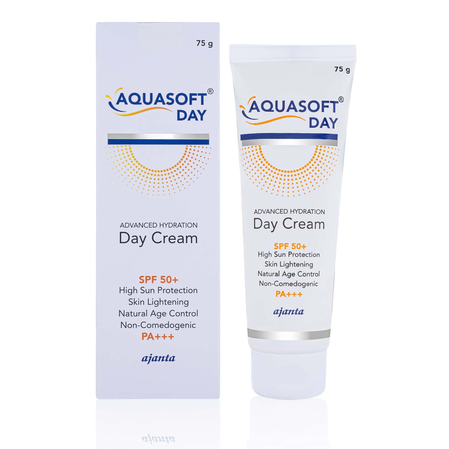 Aquasoft Day Spf 50 Plus Advanced Hydration Day Cream 75gm