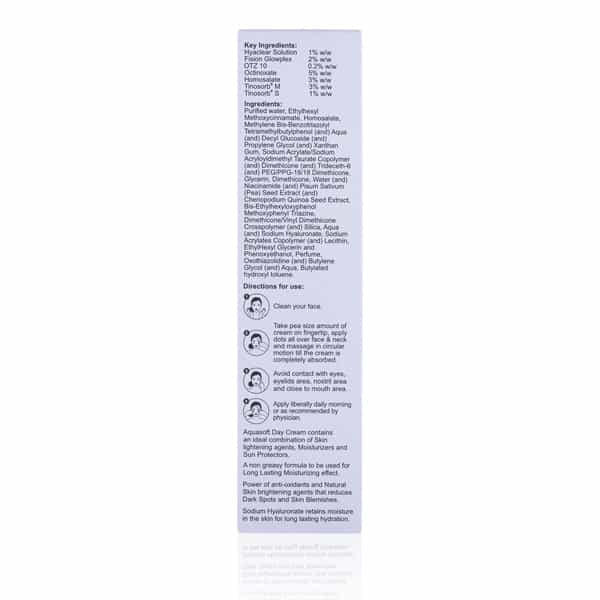 Aquasoft Day Spf 50 Plus Advanced Hydration Day Cream 75Gm