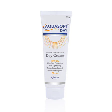 Aquasoft Day Spf 50 Plus Advanced Hydration Day Cream 75gm