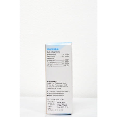 Noble Life Energy E31 Throatcare - 30Ml