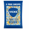 Vicks Cough Drops Ginger-Honey-Menthol-Tulsi Flavours Packet Of 125+5 Free Lozenges
