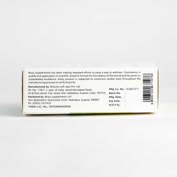 Briyo All Around Men Daily Multivitamin For Men - 37 Plus Nutrients In One Capsule - 30 Capsules