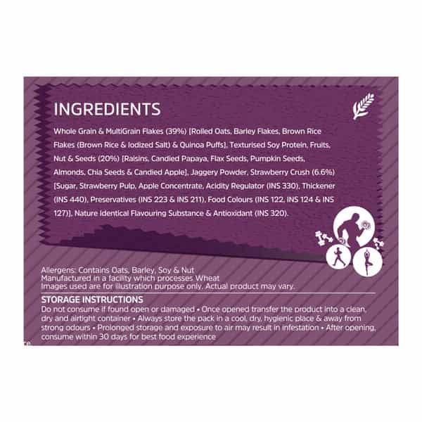 Muscleblaze High Protein Muesli 1 Kg | Fruits & Nut | 19 G Protein | Protein Breakfast Cereals
