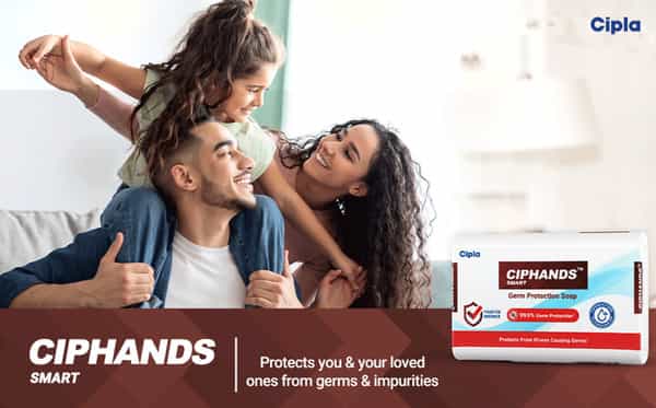 Ciphands Smart-Germ Protection Soap-75Gm