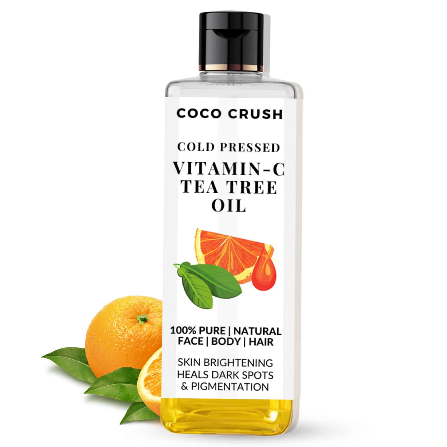 Coco Crush Vitamin-c & Tea Tree Massage Oil - 50ml