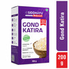 Baidyanath Asli Ayurved Gond Katira Pure (Edible Gum) 200G Tragacanth Gum | High Cooling Properties