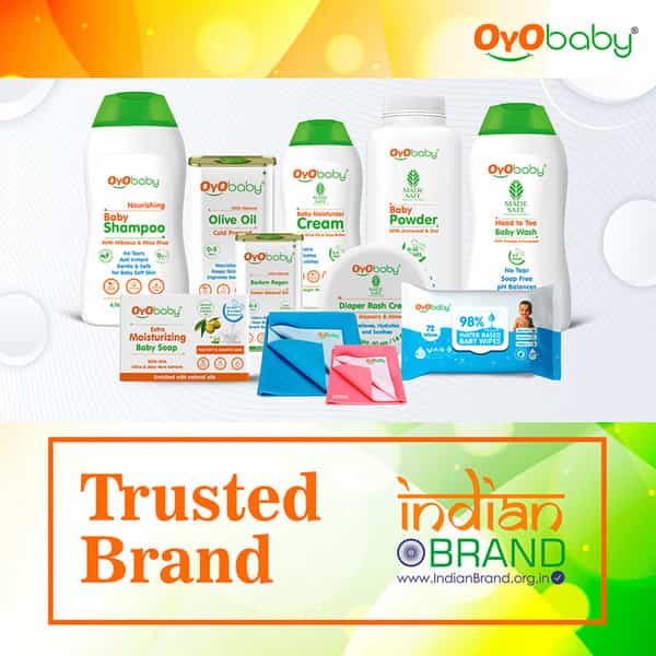 Oyo Baby Coldpressed Pure Mustardoil|Bone Development & Healthy Muscles|Nourishes Skin & Hair-100 Ml