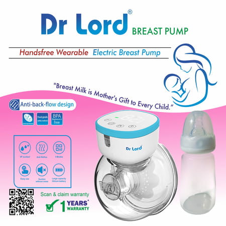 Dr Lord Handfree Wearable Electic Breast Pump