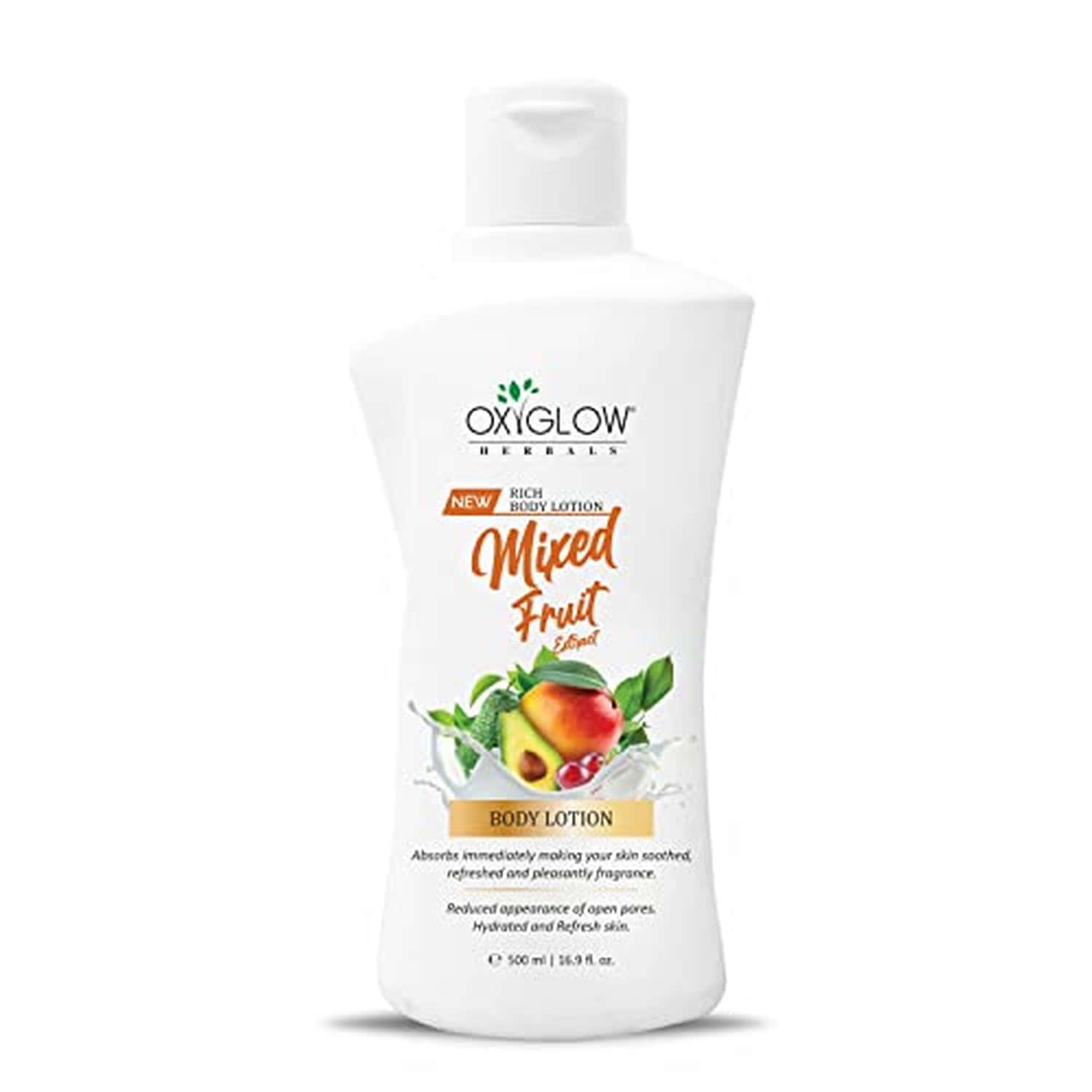 Oxyglow Herbals Mixed Fruit Body Lotion|Hydrates|All Skin Type (200ml)
