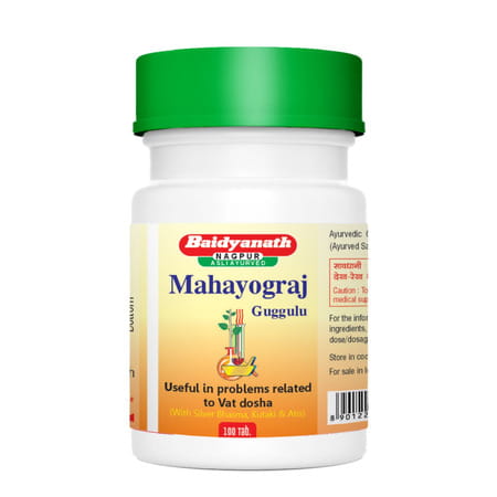 Baidyanath Asli Ayurved Mahayograj Guggulu - 100 Tablets