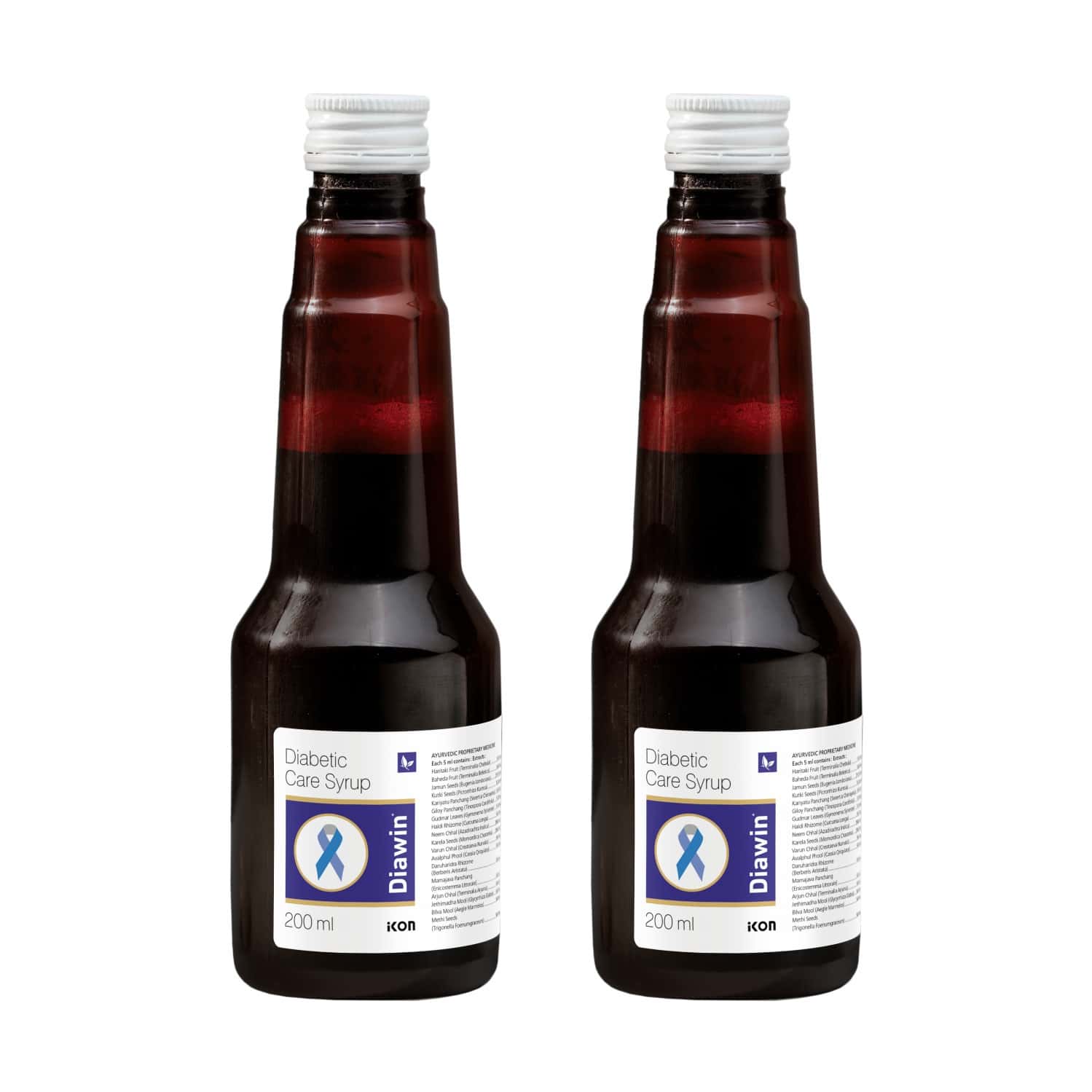 Diawin Syrup 200 Ml | To Manage Diabetes & Blood Glucose Level (Pack Of 2)