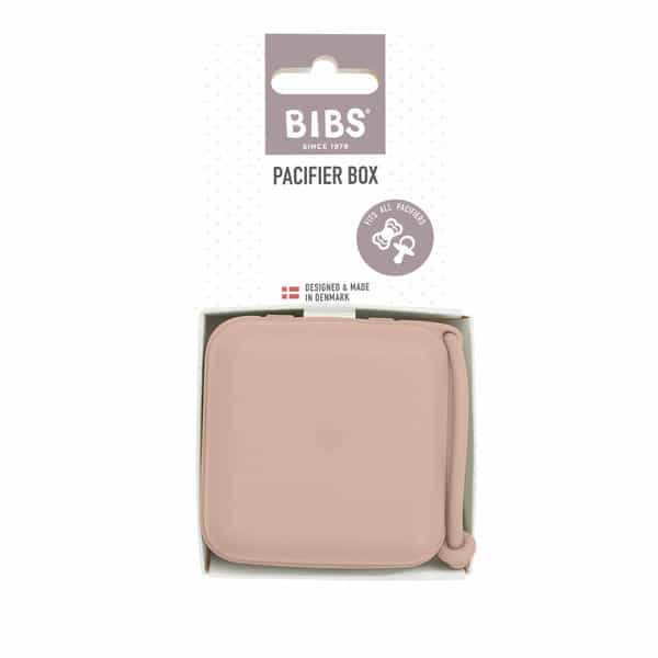 Bibs Pacifier Box - Blush