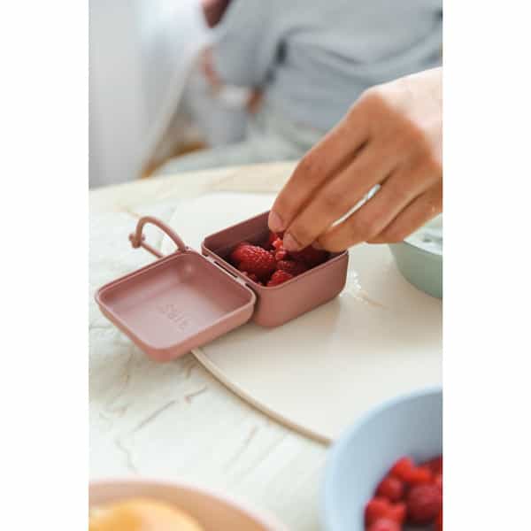 Bibs Pacifier Box - Blush