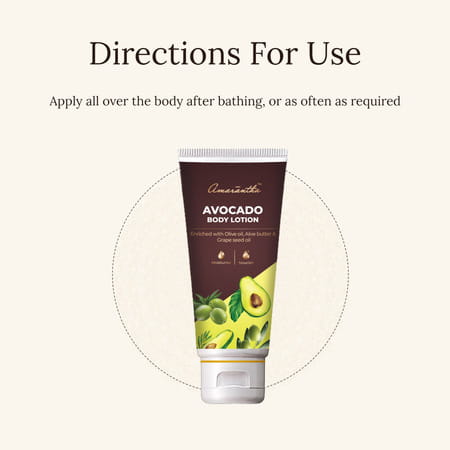 Amarantha Avocado Body Lotion (Pack Of 2)