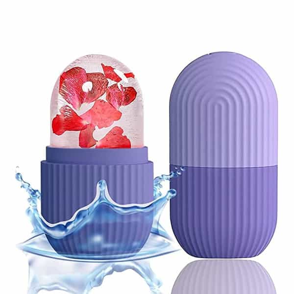 Dermosys Ice Roller For Face | Neck & Eyes Massage | Unbreakable And Reusable (Multi-Color)