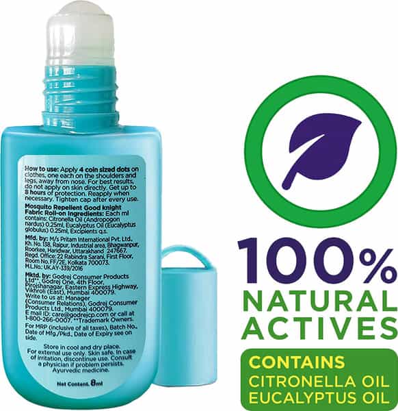 Godrej Good Knight Fabric Roll - On - Citrus - 8Ml