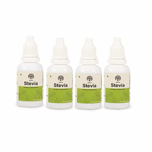 Idika Stevia Drop 10 Ml Diabetic Friendly 100% Natural Sugar Free Sweetener ( Pack Of 4)