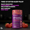 Carbamide Forte Melatonin Gummy - With Tagara | L Tryptophan & Vitamin B6| Sleep Supplement 60 Gummy