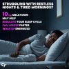 Carbamide Forte Melatonin Gummy - With Tagara | L Tryptophan & Vitamin B6| Sleep Supplement 60 Gummy