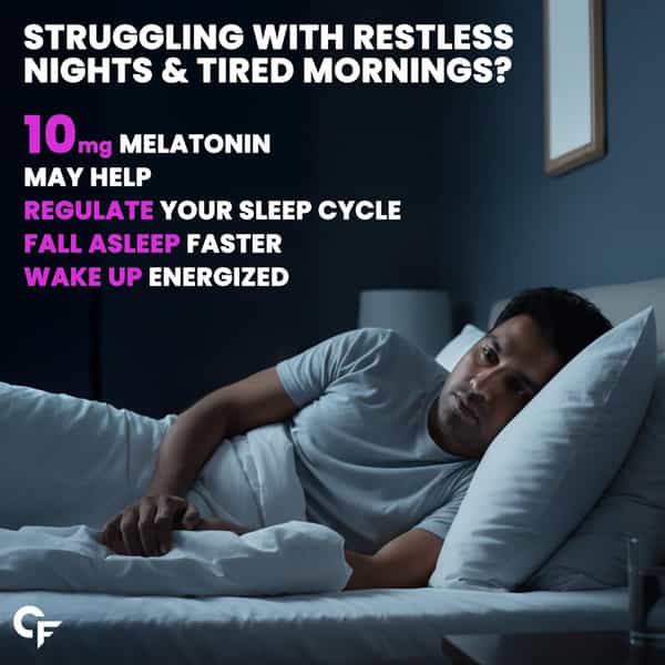 Carbamide Forte Melatonin Gummy - With Tagara | L Tryptophan & Vitamin B6| Sleep Supplement 60 Gummy
