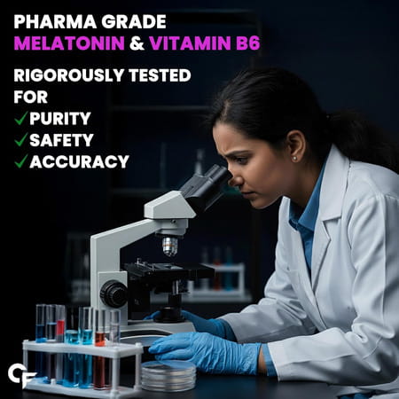 Carbamide Forte Melatonin Gummy - With Tagara | L Tryptophan & Vitamin B6| Sleep Supplement 60 Gummy