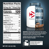 Dymatize Nutrition Iso 100 Whey Protein Powder - 2.3 Kg (Fudge Brownie)