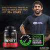 Optimum Nutrition (On) Gold Standard 100% Whey Protein Vanilla Ice Cream Flavour 454Gm Powder