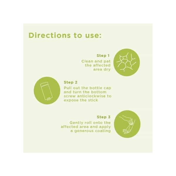 Pee Safe Anti Chafing Cream Stick (For Blisters Rashes And Odour) - 1N