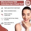 Tnw-The Natural Wash Columbus Lip & Cheek Tint | With Chamomile Oil & Castor Oil- 5 G