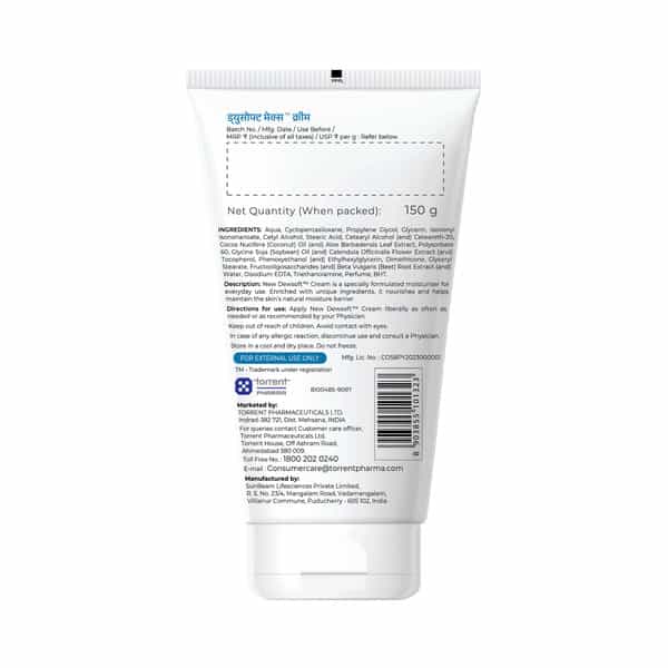 New Dewsoft Daily Moisturizing Cream 150 Gm