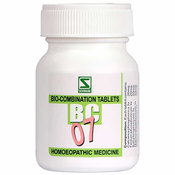 Dr. Willmar Schwabe India Bio-Combination 07 (Bc 07) Tablet 20 No's