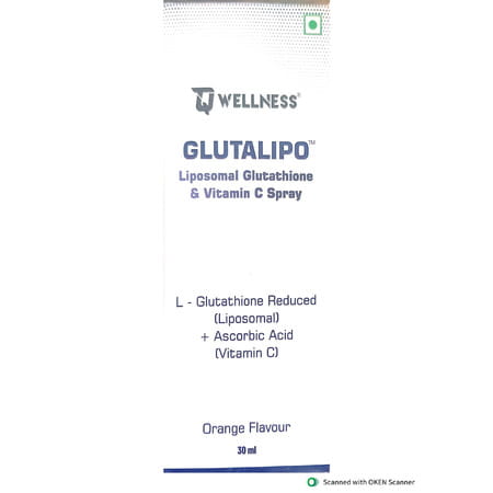 Tq Wellness Glutalipo Mouth Spray 30 Ml