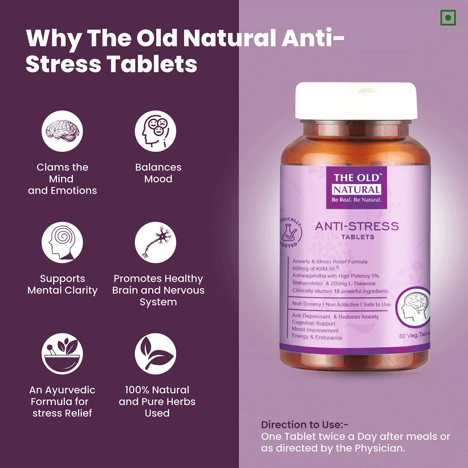 Anti Stress Tablets 60 Tablets A Combination Product Used To - View #11