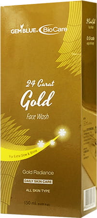 Gemblue Biocare 24 Carat Gold Face Wash 150ml