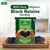 Tata Sampann 100% Pure Afghani Black Raisins Seedless/Kali Kishmish| 200G
