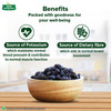 Tata Sampann 100% Pure Afghani Black Raisins Seedless/Kali Kishmish| 200G