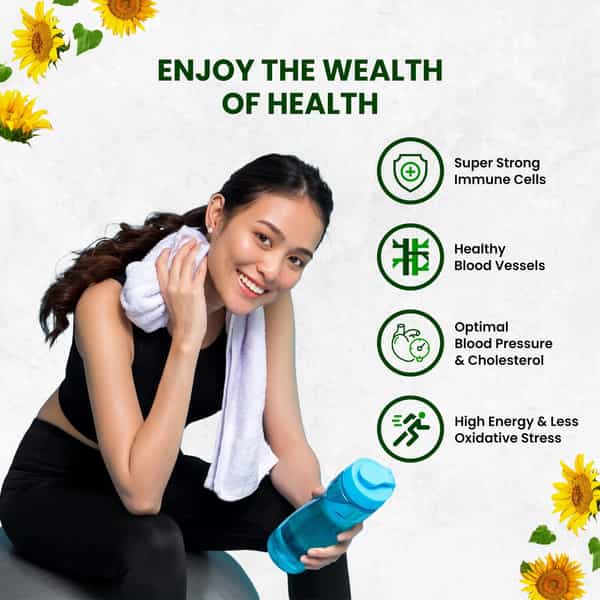 Himalayan Organics Certified Organic Sunflower Seeds - Rich In Fiber & Minerals