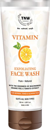 Tnw-The Natural Wash Vitamin C Exfoliating Face Wash For Refreshed Toned & Glowing Face - 100 Ml